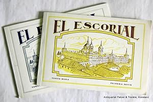 El Escorial. Primera (et secunda) serie. 2 Fotoalben. Madrid, Heliotipia artistica Espanola, ca. ...