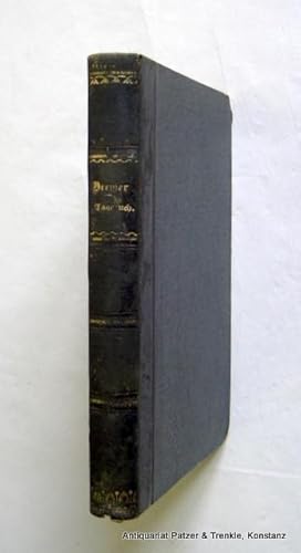 Bild des Verkufers fr Ein Tagebuch. Aus dem Schwedischen. 2 in 1 Band. Leipzig, Brockhaus, 1857. 1 (statt 2) Bl., 152 S.; 2 Bl., 160 S. Hldr.d.Zt. mit etwas Rckenvergoldung; beschabt. (Skizzen aus dem Alltagsleben). zum Verkauf von Jrgen Patzer