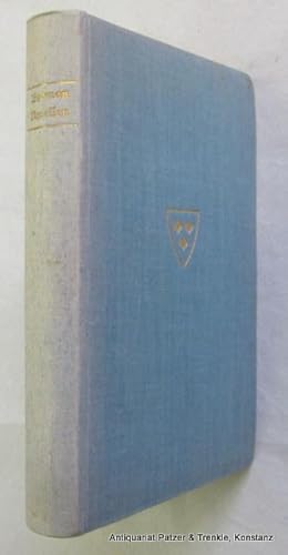 Imagen del vendedor de Das hohe Seil. Novellen. Konstanz, Whrle, 1923. 308 S., 2 Bl. Or.-Lwd.; Rcken verblasst. (Gesammelte Werke). a la venta por Jrgen Patzer