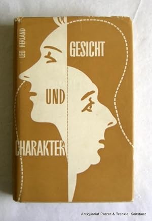 Imagen del vendedor de Gesicht und Charakter. Handbuch der praktischen Charakterdeutung. 2., umgearbeitete Auflage. Zrich, Rascher, 1956. Mit zahlreichen Illustrationen. 2 Bl., 437 S., 1 Bl. Or.-Lwd. mit Schutzumschlag; dieser mit kl. Randeinrissen. a la venta por Jrgen Patzer