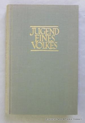 Bild des Verkufers fr Jugend eines Volkes. Neue Fassung. Zrich, Atlantis, 1948. 182 S., 1 Bl. Or.-Lwd.; Rcken verblasst. zum Verkauf von Jrgen Patzer