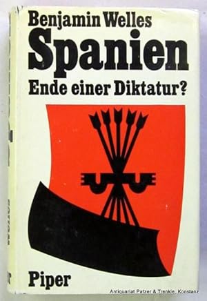 Bild des Verkufers fr Spanien. Ende einer Diktatur? Vom Autor fr die dt. Ausgabe ergnzt u. auf den neuesten Stand gebracht. bers. von Albrecht Roeseler. Mnchen, Piper, 1967. Mit 29 Tafelabb. u. 1 Karte. 438 S., 1 Bl. Or.-Lwd. mit Schutzumschlag; dieser gebraucht. zum Verkauf von Jrgen Patzer