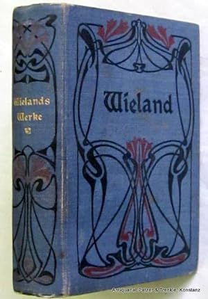Ausgewählte Werke. Herausgegeben von Wilhelm Bölsche. 4 in 1 Bd. Leipzig, Hesse, (1902). Mit 2 Po...