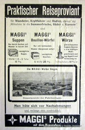 Bild des Verkufers fr Neuester Schwarzwaldfhrer. Bearb. v. Oskar Haffner. 18. Auflage. Heilbronn, Weber, (1912). Kl.-8vo. Mit 12 doppelblattgroen bzw. gefalteten farbigen Karten, sowie einigen Skizzen im Text u. fotografischen Abbildungen im Anzeigenteil. 290 S. u. 61 Anzeigenseiten. Or.-Lwd.; Kanten u. Kapitale beschabt. zum Verkauf von Jrgen Patzer