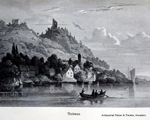 Bild des Verkufers fr Miniaturen vom Bodensee. Stuttgart, Strecker u. Schrder, 1927. Mit 1 Karte u. 16 Tafeln. 4 Bl., 293 S., 1 Bl. Or.-Lwd.; etw. fleckig. zum Verkauf von Jrgen Patzer