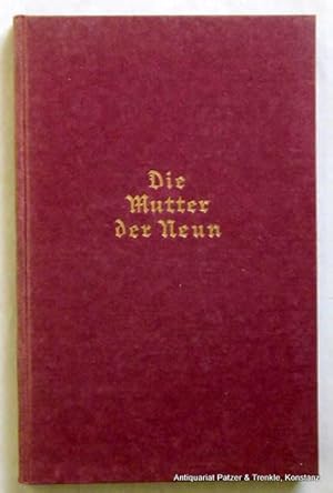 Image du vendeur pour Die Mutter der Neun. Novelle. Berlin, Zsolnay, 1926. Kl.-8vo. 82 S., 1 Bl. Or.-Pp. mis en vente par Jrgen Patzer