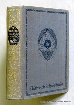 Bild des Verkufers fr Das Licht erlosch. Roman. Aus dem Englischen neu bersetzt von Leopold Rosenzweig. - Angebunden: Jonas Lie. Niobe. Stuttgart, DVA, ca. 1910. 446 S., 1 Bl. Or.-Lwd. mit Gold- u. Schwarzprgung; Rcken etw. verblasst, minimal stockfleckig. (Meisterwerke berhmter Erzhler). zum Verkauf von Jrgen Patzer