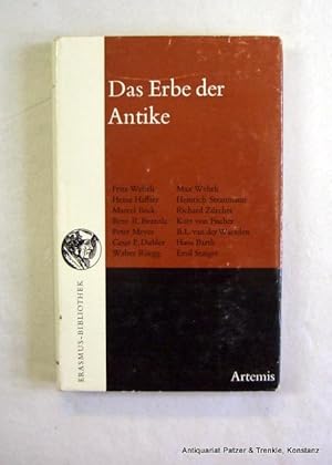 Seller image for Zrich, Artemis, 1963. Kl.-8vo. Kl.-8vo. 263 S. Or.-Lwd. mit Schutzumschlag; dieser etw. berieben. (Erasmus-Bibliothek). for sale by Jrgen Patzer