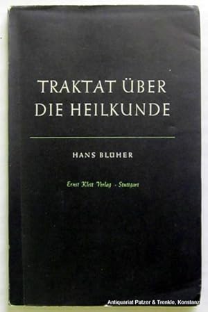 Imagen del vendedor de Traktat ber die Heilkunde, insbesondere die Neurosenlehre. 3. vernderte Auflage. Stuttgart, Klett, (1950). 137 S. Or.-Brosch.; Kanten etw. bestoen. a la venta por Jrgen Patzer