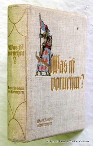 Was ist vornehm? Vom Herzens- und gesellschaftlichen Takt. 6. Tsd. Berlin, Langenscheidt, ca. 190...