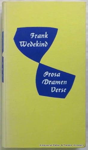 Prosa, Dramen, Verse. München, Langen Müller, (1964). 969 S., 1 Bl. Or.-Lwd.; Rücken verblasst u....