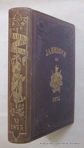 Elfter Jahrgang. 1875-1876. Bern, Verlag der Expedition des Jahrbuchs des S.A.C., 1876. Mit 13 (s...