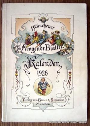 Image du vendeur pour 43. Jahrgang. Mnchen, Braun & Schneider, (1925). Mit zahlreichen Illustrationen. 96 S. Farbig illustrierter Or.-Umschlag. mis en vente par Jrgen Patzer