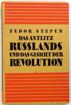 Das Antlitz Russlands und das Gesicht der Revolution. Bern u. Leipzig, Gotthelf-Verlag, (1934). 1...