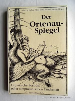 Seller image for Literarische Portrts einer simplizianischen Landschaft. Herausgegeben von Albrecht Huber u.a. Eggingen, Edition Klaus Isele, 1986. Mit Illustrationen von Albrecht Huber. 221 S., 1 Bl. Or.-Kart.; etw. fleckig. (ISBN 392501618X). for sale by Jrgen Patzer