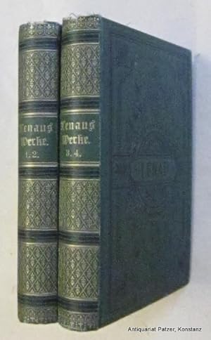 Sämtliche Werke. 4 in 2 Bänden. Stuttgart, Cotta, ca. 1890. Kl.-8vo. Mit Porträt. Orig.-Leinenbän...