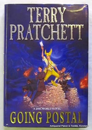 Imagen del vendedor de Going Postal. A Discworld Novel. London, Doubleday, 2004. 352 S. Or.-Pp. mit illustriertem Schutzumschlag u. illustrierten Vorstzen. (ISBN 0385603428). a la venta por Jrgen Patzer