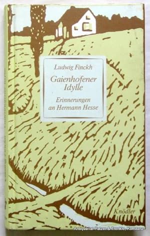 Immagine del venditore per Gaienhofener Idylle. Erinnerungen an Hermann Hesse. Reutlingen, Kndler, 1981. Kl.-8vo. Mit zahlreichen Illustrationen. 128 S. Farbiger Or.-Pp. (ISBN 387421107X). venduto da Jrgen Patzer