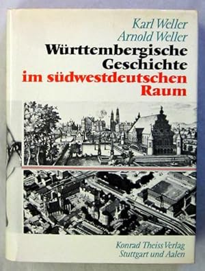 Image du vendeur pour Wrttembergische Geschichte im sdwestdeutschen Raum. 6. vllig neu bearbeitete u. erweiterte Auflage. Stuttgart u. Aalen, Theiss, 1971. Mit 18 Karten u. 124 Abbildungen. 392 S. Or.-Lwd. mit Schutzumschlag; dieser mit kl. Lsuren. (ISBN 3806201048). mis en vente par Jrgen Patzer