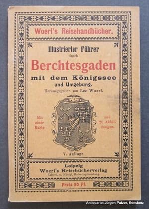 Herausgegeben von Leo Woerl. 5. Auflage. Leipzig, Woerl, (1911). Kl.-8vo. Mit 2 (statt 3) Karten ...