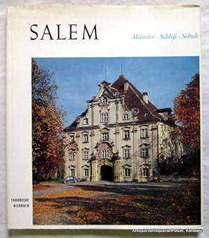 Bild des Verkufers fr Salem. Mnster - Schlo - Schule. Lindau, Thorbecke, 1958. Kl.-4to. Mit zahlreichen fotografischen Abbildungen von Toni Schneiders u. Siegfried Lauterwasser. 26 Bl. Or.-Hlwd. mit Schutzumschlag. (Thorbecke Bildbcher, 24). zum Verkauf von Jrgen Patzer