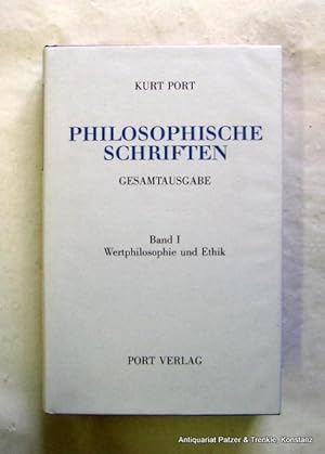 Philosophische Schriften. Gesamtausgabe. 6 Bände. Esslingen, Port-Verlag, 1993-1995. Original-Lei...