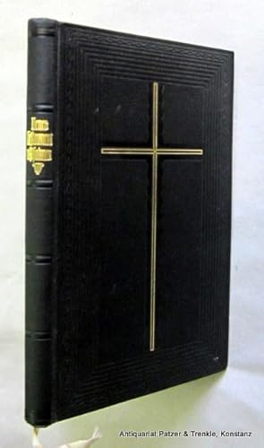 Bild des Verkufers fr nach der deutschen bersetzung Martin Luther's. Mitteloktav-Ausgabe. - Angebunden: Die Psalmen. Stuttgart, Wrttembergische Bibelanstalt, ca. 1928. Mit 4 Kartenseiten. 297, 78 S. Or.-Lwd. zum Verkauf von Jrgen Patzer