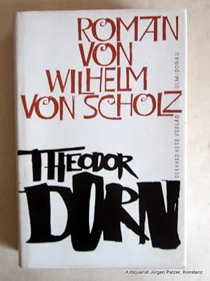 Bild des Verkufers fr Theodor Dorn. Roman eines Forschers. Ulm, Hess, 1967. 305 S., 1 Bl. Or.-Lwd. mit Schutzumschlag; Schnitt etw. stockfleckig, Deckel minimal geworfen. zum Verkauf von Jrgen Patzer