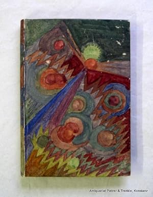 Bild des Verkufers fr Drei Novellen. Deutsch von Alexander Eliasberg. 6.-15. Tsd. Weimar, Kiepenheuer, 1917. Mit Portrtfrontispiz. 220 S., 1 Bl. Neuerer privater Pappband mit vollflchiger abstrakter Aquarellbemalung; etw. berieben. zum Verkauf von Jrgen Patzer
