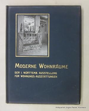 Interieurs, Gruppen und Einzelmöbel aus der I. Württembergischen Ausstellungen für Wohnungs-Ausst...