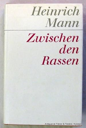 Bild des Verkufers fr Zwischen den Rassen. Roman. (Nachwort von Sigrid Anger). Berlin, Aufbau, 1974. 454 S., 1 Bl. Or.-Lwd. mit Schutzumschlag. zum Verkauf von Jrgen Patzer