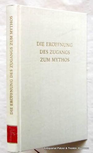 Seller image for Ein Lesebuch. Herausgegeben von Karl Kernyi. Darmstadt, Wissenschaftliche Buchgesellschaft, 1967. XVI, 291 S. Or.-Lwd. (Wege der Forschung, XX / 20). for sale by Jrgen Patzer