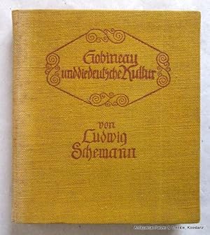 Seller image for Gobineau und die deutsche Kultur. Leipzig, Fritz Eckardt Verlag, 1910. Kl.-8vo. Mit Buchschmuck von P. Horst-Schulze. 4 Bl., 168 S., 2 Bl. Or.-Lwd.; Rcken leicht verblasst, gering stockfleckig. (Werdandibcherei, 3). for sale by Jrgen Patzer