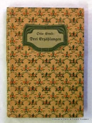 Seller image for Aus Herkules Meiers Traumwinkel. Drei Erzhlungen. Einleitung von Arnold Latwesen. Leipzig, Hesse & Becker, (1911). Kl.-8vo. 151 S. Or.-Pp. (?) mit hbschem Buntpapierbezug. for sale by Jrgen Patzer