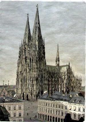 La cathédrale de Cologne.