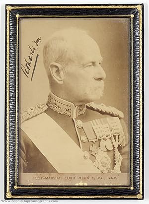 Attractive Signed Cabinet Photograph, by J. Russell & Sons, (Frederick, Earl, 1832-1914, V.C., 18...