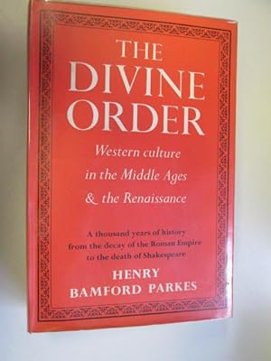 Bild des Verkufers fr Divine Order Western Culture in Middle zum Verkauf von Goldstone Rare Books