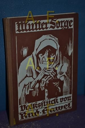 Seller image for Mutter Sorge : Wiener Volksstck in 4 Aufz. Deutsche Hausbcherei , Bd. 75 for sale by Antiquarische Fundgrube e.U.