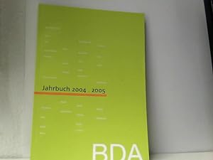 Bild des Verkufers fr BDA Jahrbuch 2004 2005(Niedersachsen) zum Verkauf von ABC Versand e.K.