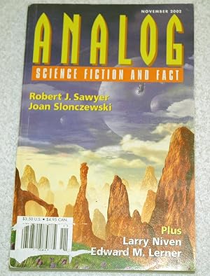 Imagen del vendedor de Analog: Science Fiction/Science Fact (Vol. CXXII, No. 11, November 2002) a la venta por Preferred Books