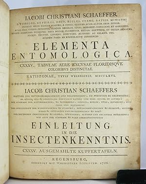 Image du vendeur pour Elementa Entomologica. mis en vente par Joseph J. Felcone Inc., ABAA