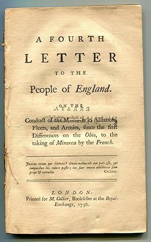 Fourth Letter to the People of England. On the Conduct of the
