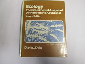 Seller image for Ecology: the Experimental Analysis of Distribution and Abundance (Harper international edition) for sale by Goldstone Rare Books