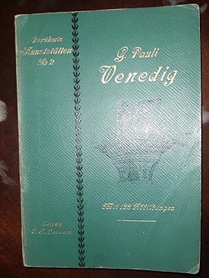 Bild des Verkufers fr Venedig - Berhmte Kunststtten Nr. 2 zum Verkauf von Buchstube Tiffany