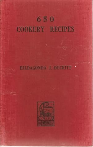 Image du vendeur pour 650 Cookery Recipes mis en vente par Snookerybooks