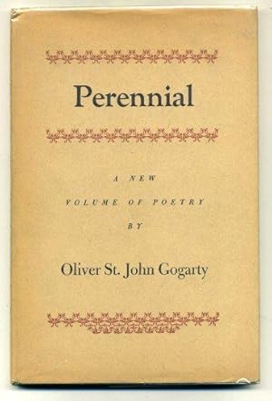 Perennial.Volume One. Distinguished Poets Series of Contemporary Poetry Edited by Mary Owings Mil...