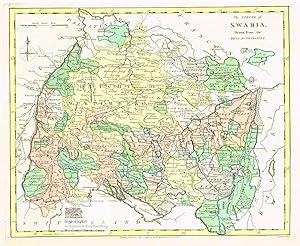 The Circle of Swabia. Drawn from the Best Authorities. Der Schwäbische Kreis zur Zeit der französ...