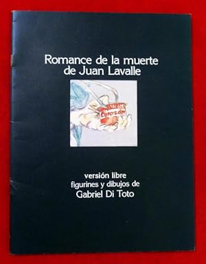 Imagen del vendedor de Romance de la muerte de Juan Lavalle a la venta por Libreria del Signo