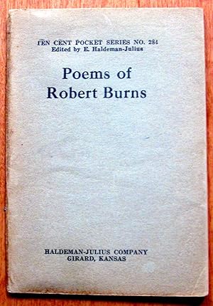 Seller image for Poems of Robert Burns. Ten Cent Pocket Series No. 284 for sale by Ken Jackson