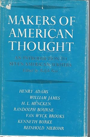 Seller image for Makers of American Thought: Introduction to Seven American Writers for sale by Dorley House Books, Inc.